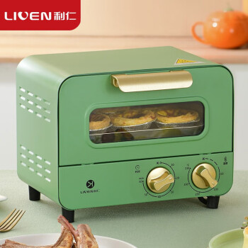 利仁（Liven）电烤箱8L 小型家用迷你多功能烤串烘焙烤箱 DKX-J9 单位：台