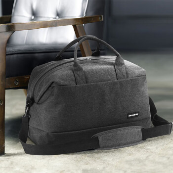Samsonite新秀丽 行李袋大容量手提包休闲健身运动包 96Q*18015 深灰色
