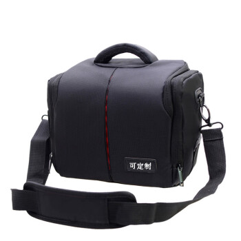 Fly-Leaf 苏迪罗相机包数码摄影包单反包单肩户外斜挎包  黑色 佳能款小号