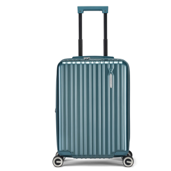 美旅箱包艾米同款商务登机行李箱20英寸轻便拉杆箱飞机轮薯条箱79B松石绿