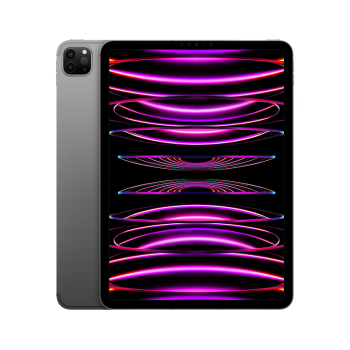 Apple/苹果 iPad Pro 11英寸平板电脑 2022年款(256G 5G版/MNYQ3CH/A)深空灰色 蜂窝网络