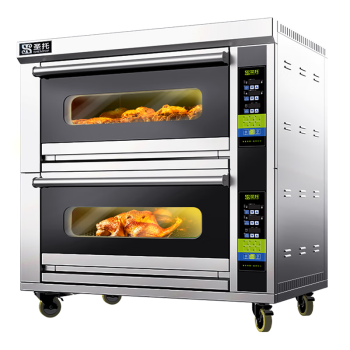 圣托（Shentop）烤箱商用大型电烤箱 二层两盘披萨烘炉地瓜大焗炉 烘焙专业电热工业烤炉 STHQ-KD22