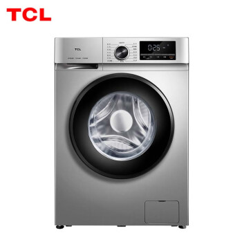 TCL10公斤滚筒洗衣机 一级能效 变频电机 24小时预约 纤薄机身 家用大容量XQG100-F1CB（企业采购）