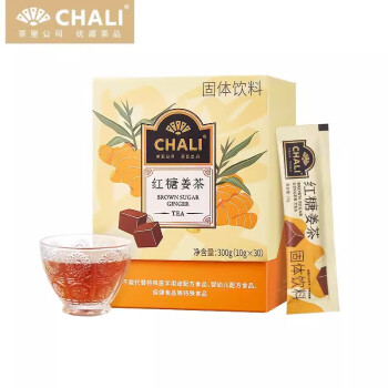 CHALI红糖姜茶盒装300g  10g*30包  生姜粉 女生经期