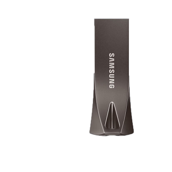 三星   512GB USB3.2 内存 BAR升级版+深空灰 金属优盘 高速便携 学生办公 读速400MB/s