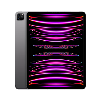 Apple/苹果 iPad Pro 12.9英寸平板电脑 2022年款(2TB 5G版/MP2H3CH/A)深空灰色 蜂窝网络