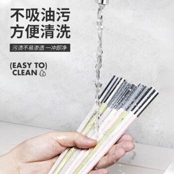 康巴赫筷子抗菌防滑耐高温合金筷高颜值轻奢分食筷餐具5双装六重防护