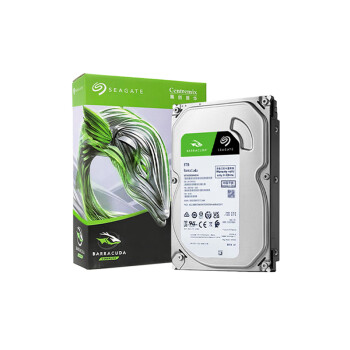 希捷（SEAGATE）台式机硬盘 8TB 5400转 256MB 机械硬盘 SATA 希捷酷鱼系列 电脑硬盘 3.5英寸 