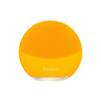 斐珞尔（FOREO）露娜洁面仪LUNA mini3净透洁面仪平衡油脂洗脸仪电动清洁毛孔洗脸神器 向日葵黄 充电款