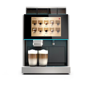 咖乐美（KALERM）/Model X460全自动意式商用咖啡机双豆双粉加鲜奶 商用全自动咖啡机扫码支付 X460银色