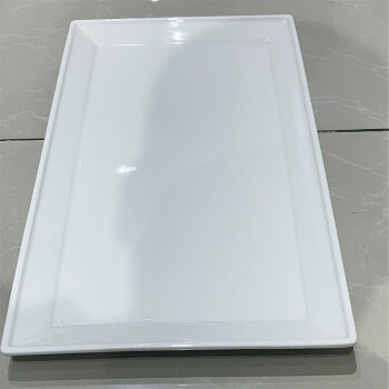 国风19日式平板 白色简约平板餐具盘碟 