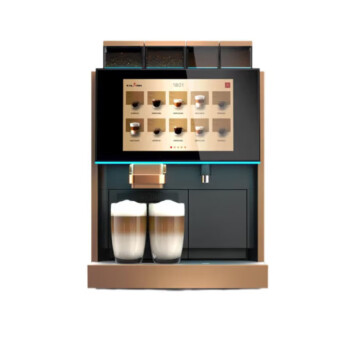 咖乐美（KALERM）/Model X460全自动意式商用咖啡机双豆双粉加鲜奶 商用全自动咖啡机扫码支付 X460黑色