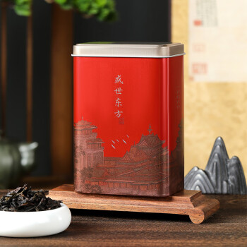 去寻茶叶 乌龙茶 大红袍 武夷山原产 武夷原产岩茶 茶叶自己喝30g罐装
