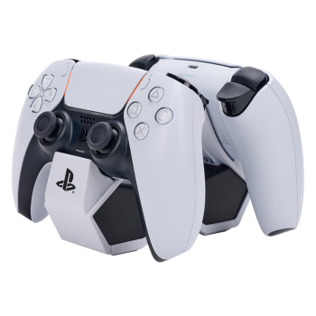 PowerA PlayStation官方授权 PS5 DualSense无线游戏手柄 双手柄充电 PS5手柄充电座 