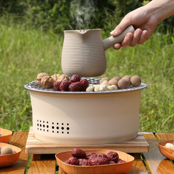 瑾明礼（JIN MING LI）围炉煮茶炉家用户外室内全套罐罐茶煮茶器具网红烤奶茶壶陶壶