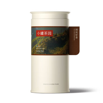 小罐茶·小罐茶园彩标系列 乌龙茶单丛茶 焦糖甜花蜜香 75g 茶叶自己喝