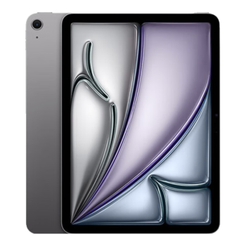 Apple/苹果 iPad Air 11英寸 M2芯片 2024年新款平板电脑(Air6/128G WLAN版/MUWC3CH/A)深空灰色