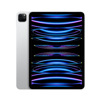 Apple iPad Pro 11英寸平板电脑 2022年款(256G WLAN版/M2芯片/学习办公娱乐/MNXG3CH/A)银色 标配