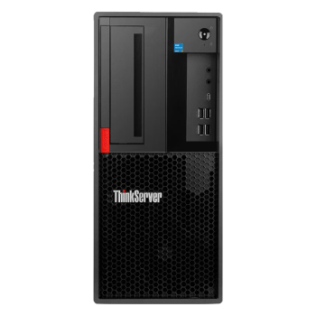 联想 ThinkServer TS90X塔式服务器台式电脑主机至强E-2324G 32G内存 2*2TB硬盘