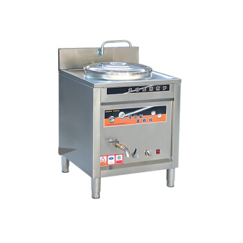 NGNLW煮面炉商用电多功能汤粉汤面炉节能保温方形煮面下面桶煲汤锅   40型电热平底