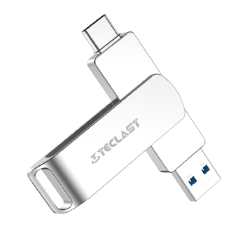 台电（TECLAST）128GB Type-C手机U盘 USB3.2高速两用OTG双接口U盘 安卓苹果笔记本电脑通用优盘