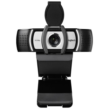 罗技C930c高清网络摄像头 电脑笔记本视频会议直播摄像头 带麦克风1080P C930C摄像头黑色