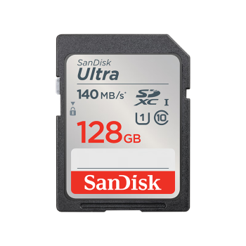 闪迪（SanDisk）128GB SD内存卡 U1 C10 至尊高速存储卡 读速140MB/s 全高清视频 数码相机理想伴侣