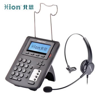 北恩（Hion）S320P IP电话 SIP网络电话机 耳机话务机呼叫中心话务员客服座机 搭配FOR630单耳