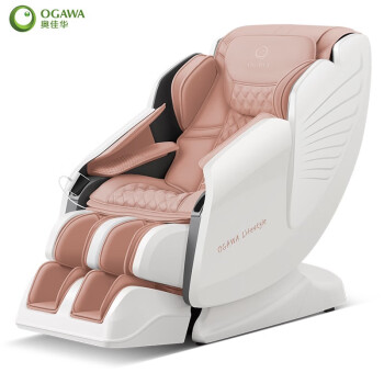 奥佳华（OGAWA）按摩椅家用太空舱 多功能全自动智能零重力全身按摩沙发送父母电动按摩椅子OG7306S+大白奥 落橘粉