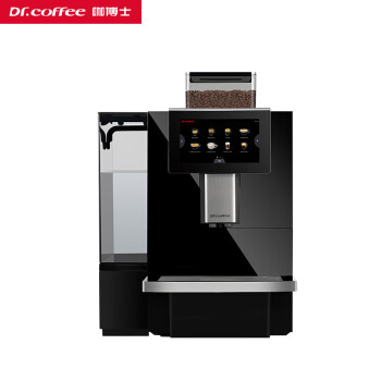 咖博士（Dr.coffee）F11升级款Coffee break全自动意式咖啡机办公室触屏磨豆一体一键奶咖机F11-BIGPLUS黑色