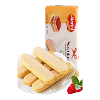 安诺尼意大利进口手指饼干200g提拉米苏原料围边装饰烘焙原料拇指饼干