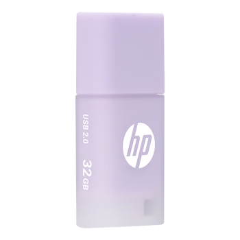 惠普（HP）32GB USB2.0 U盘 v168 丁香紫 可爱创意电脑优盘商务办公学生u盘