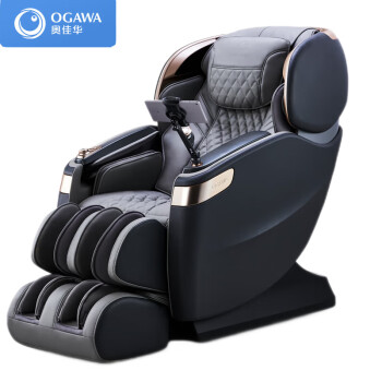 奥佳华（OGAWA） 智能家用自动按摩椅太空舱全身零重力高端甄选老人送父母生日礼物 AI按摩机器人 灰色 OG-8598