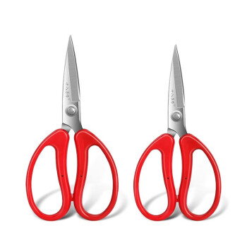 十八子作剪刀家用剪不锈钢裁缝专用剪刀服装辊锻剪子 大号（SB2021）