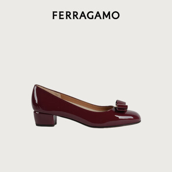 菲拉格慕（Ferragamo）女红色高跟鞋 0768777_1D _ 65/37码 礼物送女友