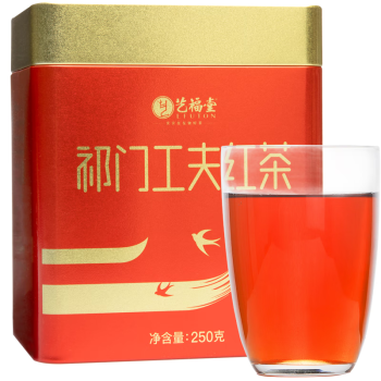 艺福堂红茶 安徽原产祁门工夫红茶特级250g  罐装 蜜香祁红 茶叶