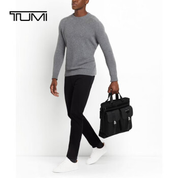 途明（TUMI）ALPHA BRAVO系列男士商务旅行高端时尚手提包 0232765D 黑色 
