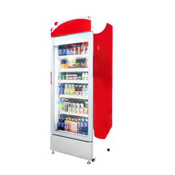 QKEJQ自动售货机无人售卖机饮料零食自动贩卖机商用智能扫码开门柜  M400(电除雾+智能温控+福马轮）