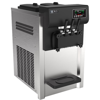 圣托（Shentop）冰淇淋机商用雪糕机炒酸奶甜筒机冰棒机全自动奶茶店台式冰激淋机 STLX-QC3Y