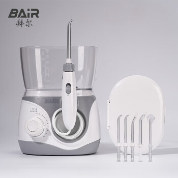 拜尔（BAIR） H6家庭装冲牙器 家用洁牙机水牙线 牙齿清洁器台式插电洗牙器600ML台式冲牙器