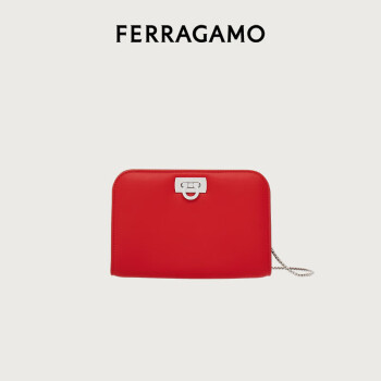 菲拉格慕（Ferragamo）女士红色迷你手提袋 0771653 礼物 送女友