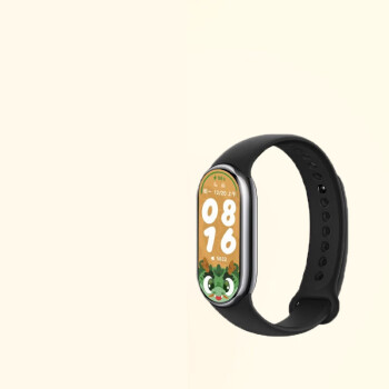 Apple小米手环8 NFC版 150种运动模式 血氧心率睡眠监测  电子门禁 智能手环 运动手环 亮黑色