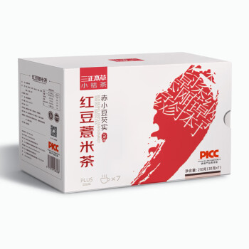 三正本草 红豆薏米茶 加强版 小祛茶茯苓芡实养生茶湿系列210g(30g×7)