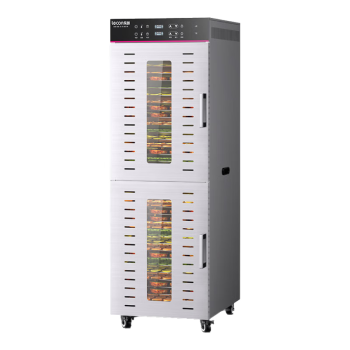 乐创（lecon）烘干机食品干果机商用食品药材水果烘干机不锈钢蔬菜风干机32层干果机 SS-32H