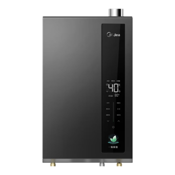 美的（Midea）16升燃气热水器 天然气 超一级能效节能 水伺服恒温 增压零冷水 多重防冻 多重安防 JSLQ27-16LN3