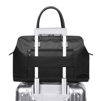 POLO旅行包男士大容量行李袋商务出差包商务大容量旅行袋健身包 黑色