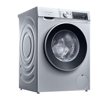 西门子（SIEMENS）  10公斤滚筒单洗洗衣机全自动 智能除渍5分钟快洗 高温洁筒洗XQG100-WG52A108AW