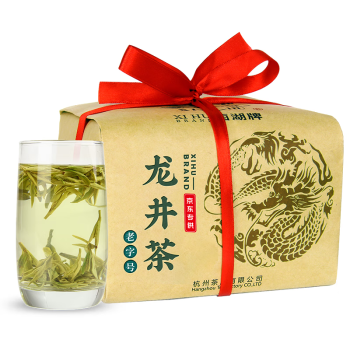西湖牌2024新茶叶绿茶 明前特级龙井茶传统纸包 春茶200g 父亲节礼物