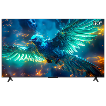 FFALCON雷鸟 雀5 50英寸电视 4K超高清 护眼防蓝光 超薄全面屏电视 2+32GB 游戏智能液晶电视机50F275C