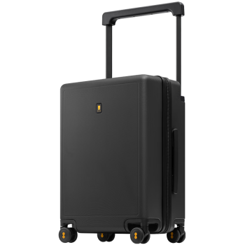 地平线8号（LEVEL8）行李箱男女密码拉杆箱大旅行家20英寸登机宽拉杆PC旅行箱黑色